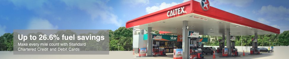 Caltex Petrol Standard Chartered