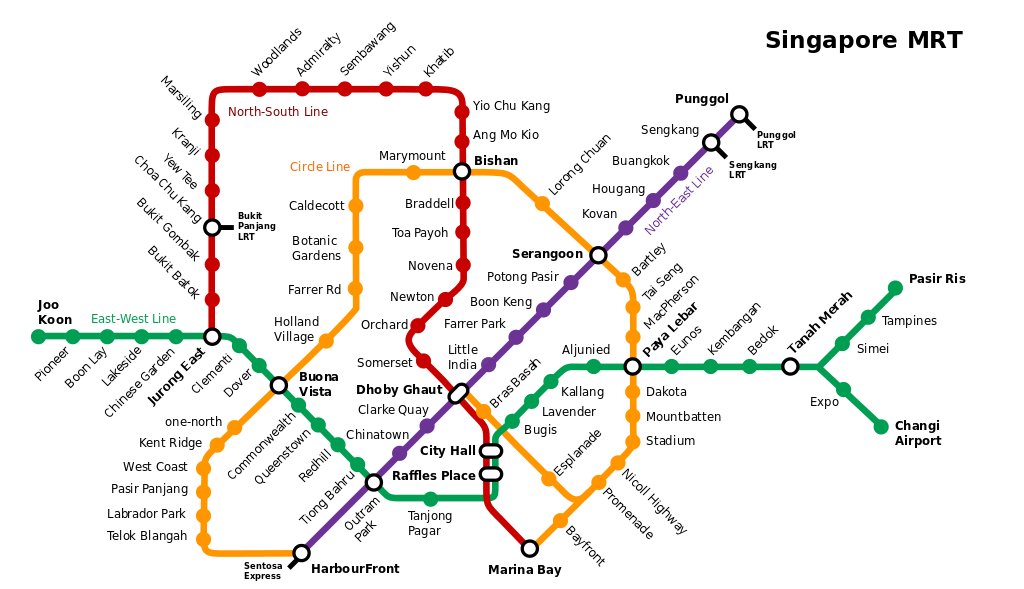 Saving with the Singapore MRT