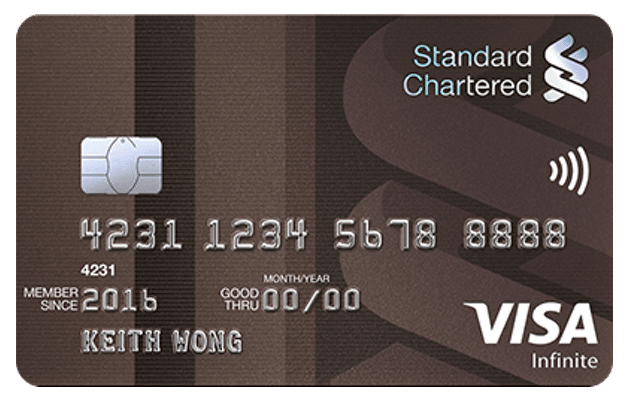 Standard Chartered Visa Infinite Credit Card Enjoycompare