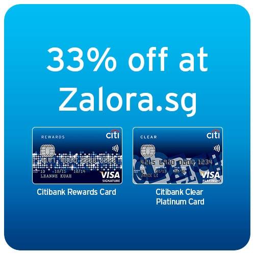 Citibank Zalora.sg flash rewards